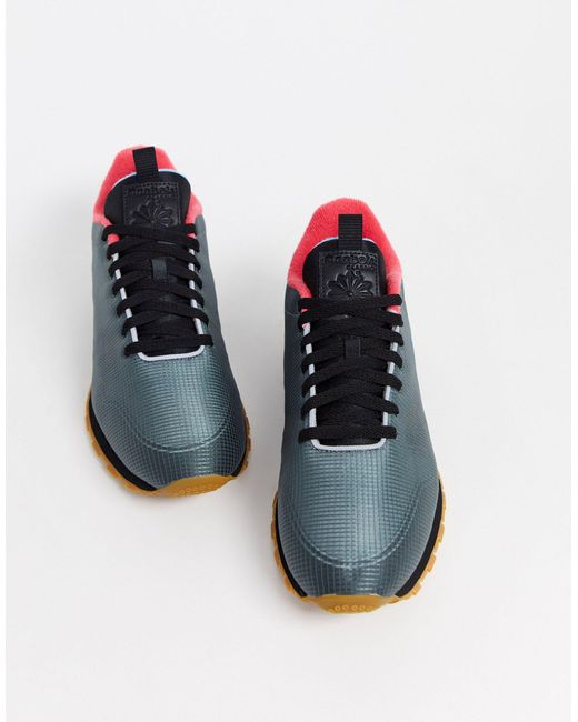 reebok black classic leather