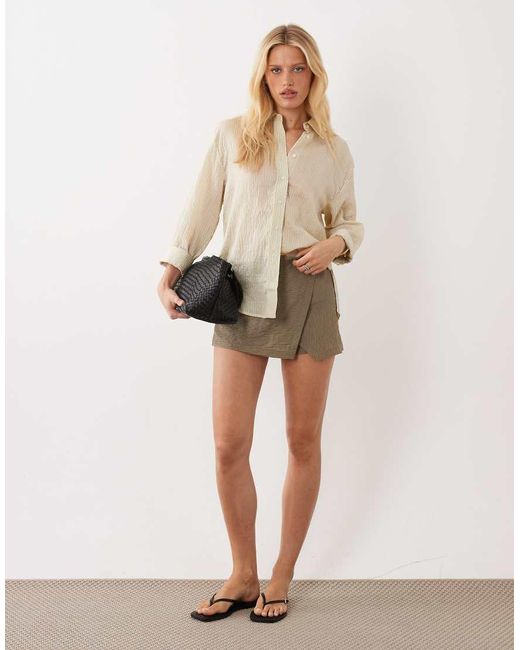 Mango Natural Ketina Classic Shirt