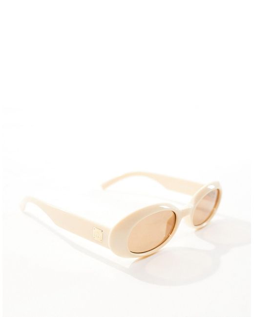 Le Specs Black – work it – ovale sonnenbrille