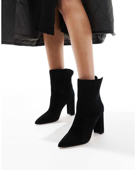 ALDO Black Sushi Heeled Ankle Boots