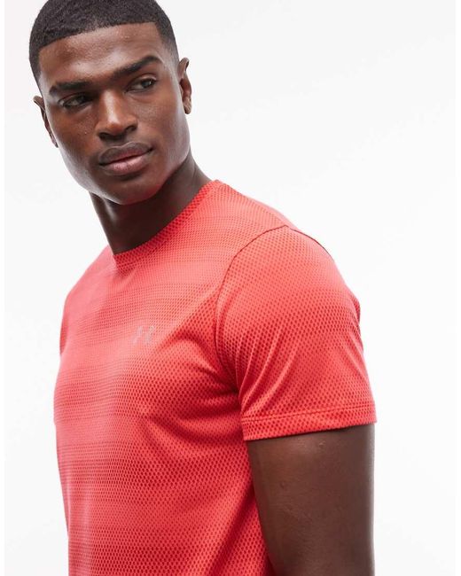 Under Armour Red Velociti Short Sleeve T-Shirt for men