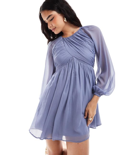 ASOS Blue – luftiges minikleid