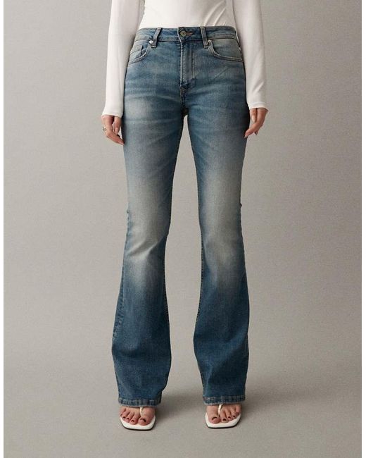 ASOS Blue Bootcut Flare Jeans