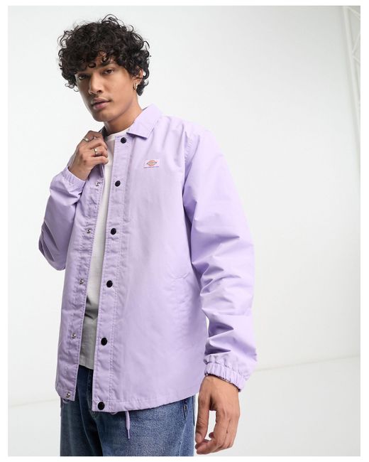 Oakport - veste style entraîneur - lilas Dickies pour homme en coloris  Violet | Lyst