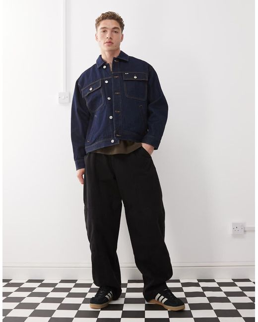 Obey Blue Opena Jacket for men
