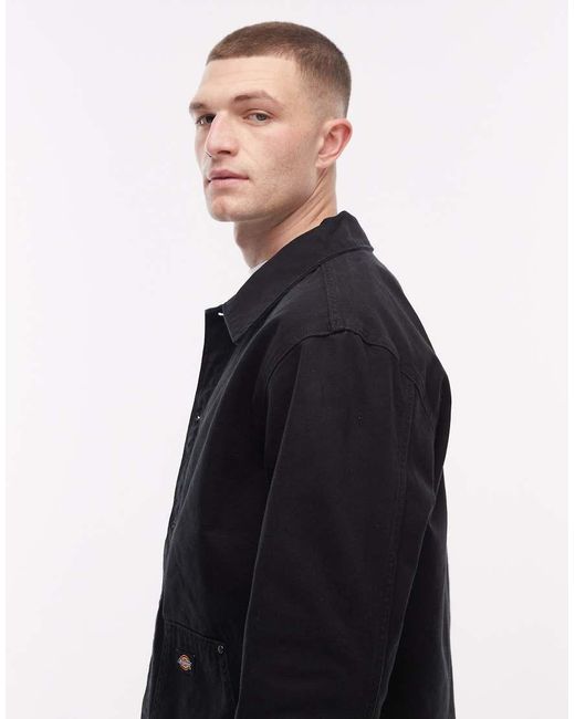Giacca Barn Sfoderata di Dickies in Black da Uomo