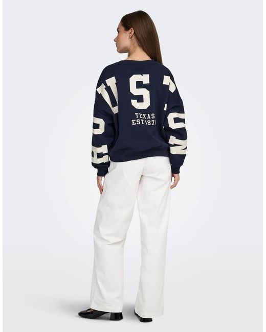 ONLY Blue Sweatshirts
