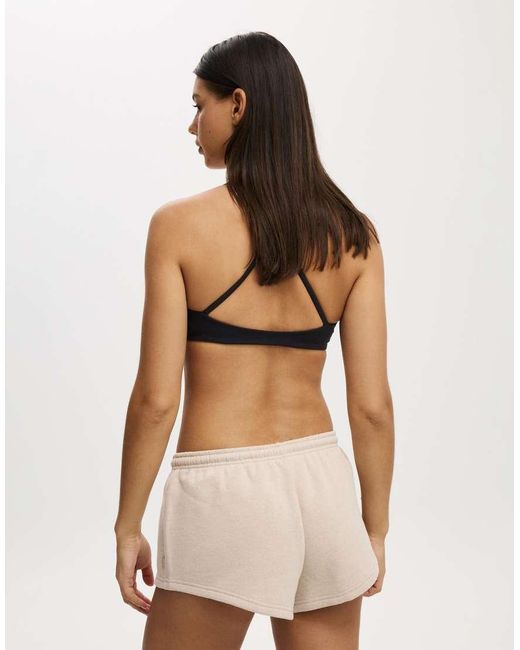 Cotton On Natural Plush Micro Short