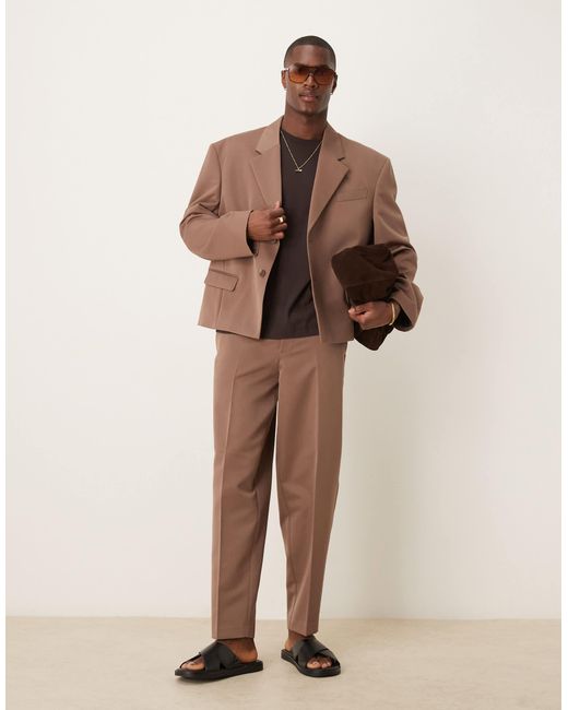 Veste ASOS pour homme en coloris Brown