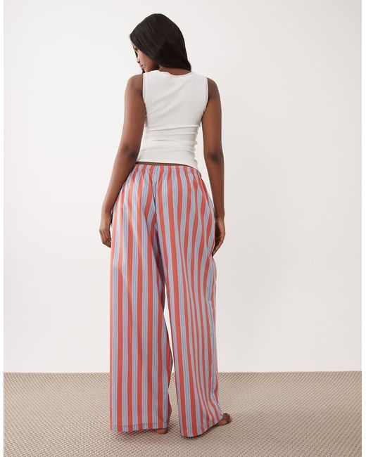 ASOS Pink Poplin Pyjama Pants