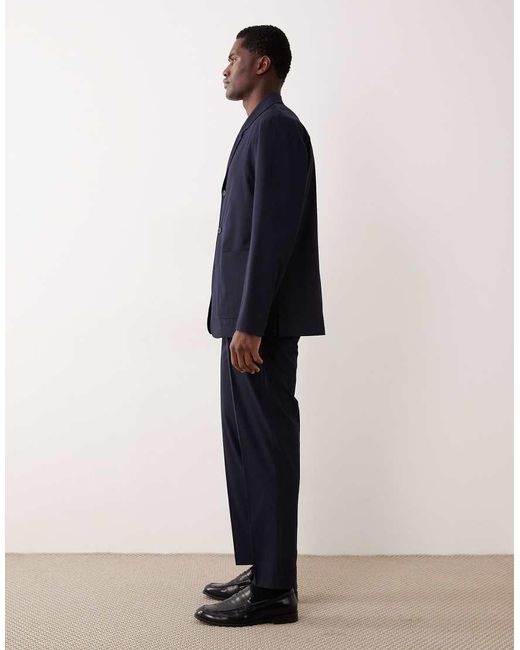 Mango Blue Parioli Slim Fit Tailored Trouser Co-ord for men