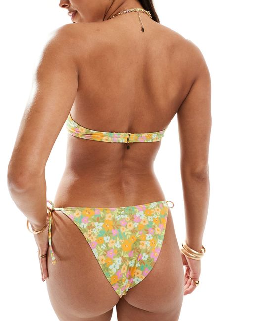 Billabong Brown On The Bright Side Kayden Bikini Top