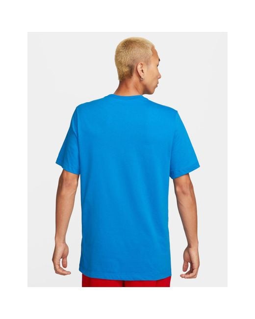Nike Blue Sole Rally T-shirt for men