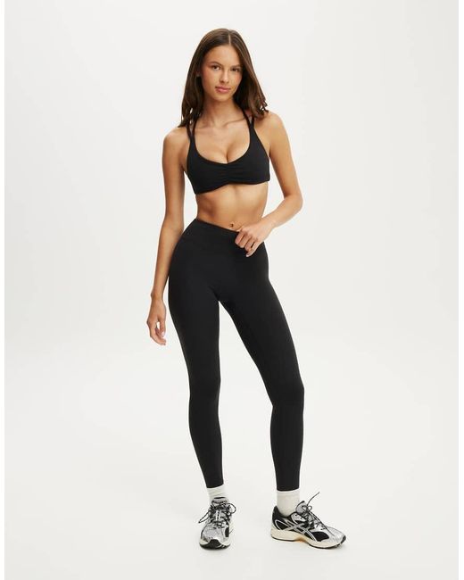 Cotton On Black Ultra Soft Contour Full Length Tight