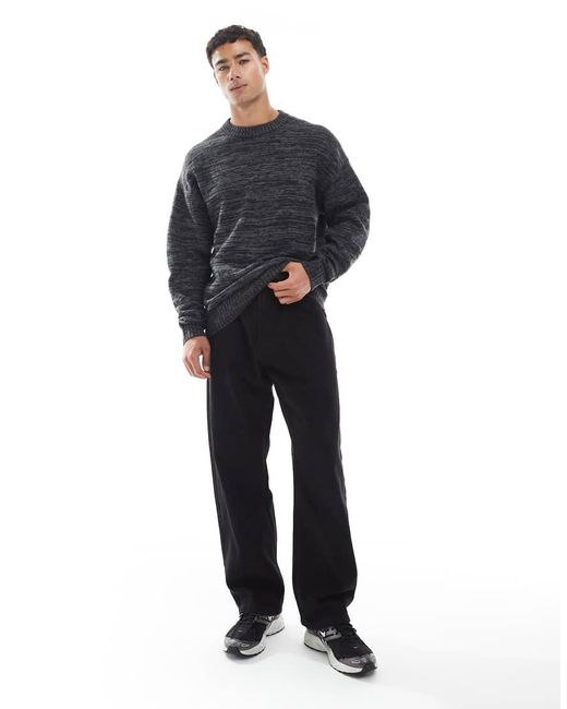 Jack & Jones Blue Oversize Fluffy Jumper for men