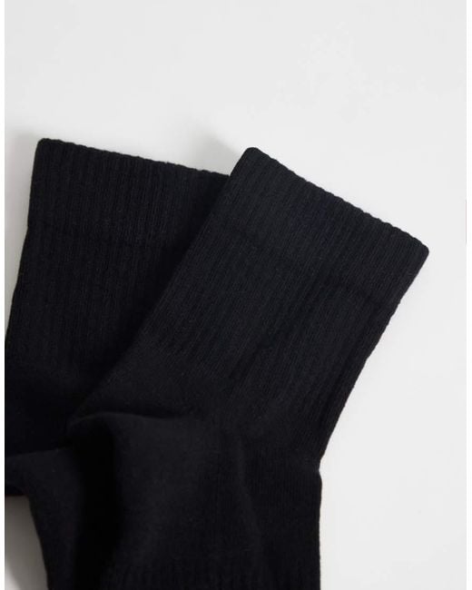 4505 Blue 3 Pack Quarter Length Sock With Arch Support