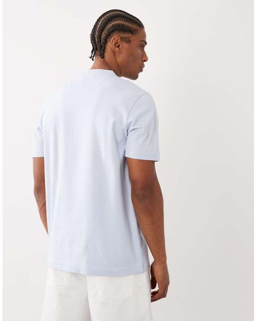 Farah White Danny Regular Logo T-shirt for men