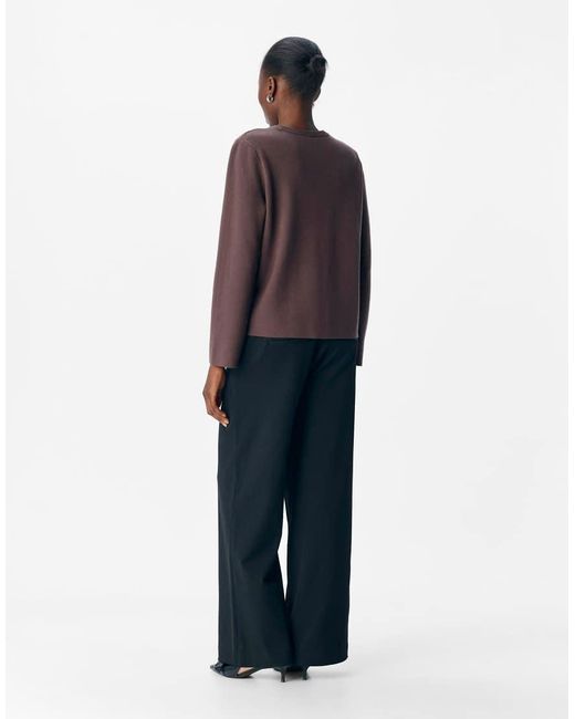 Object Purple Knitted Pullover