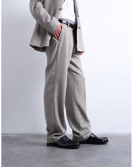 Topman – relaxed-fit-hose in White für Herren