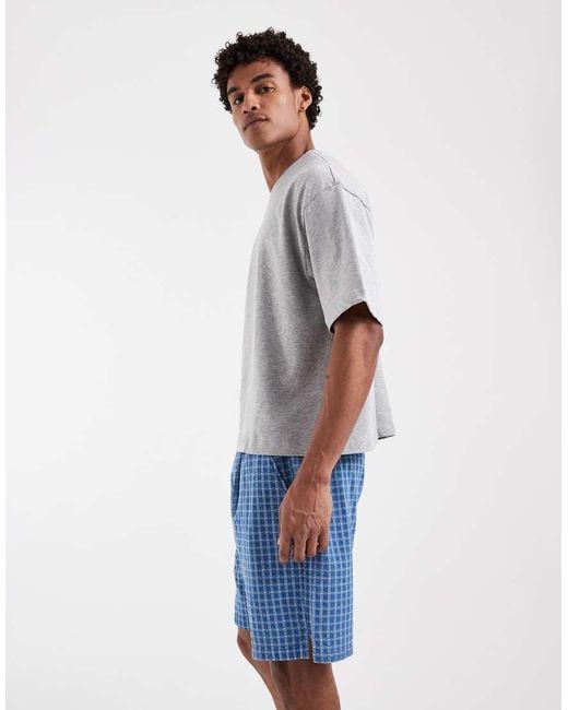 Levi's Blue Boxer Shorts for men