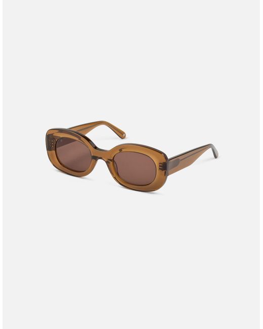 Jimmy Fairly White The Cinnamon Rectangular Sunglasses