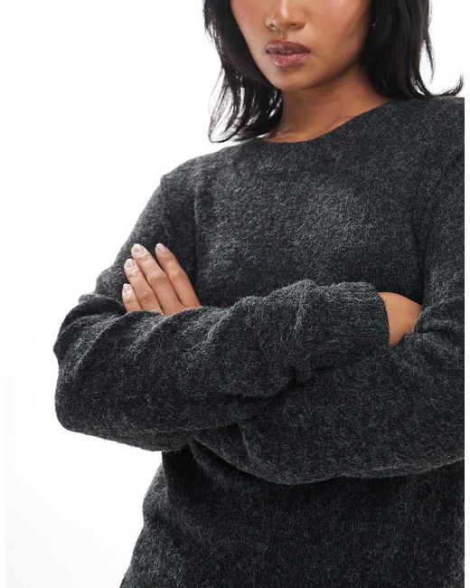 Maglione Lavorato Con Scollo Rotondo di Vero Moda in Black