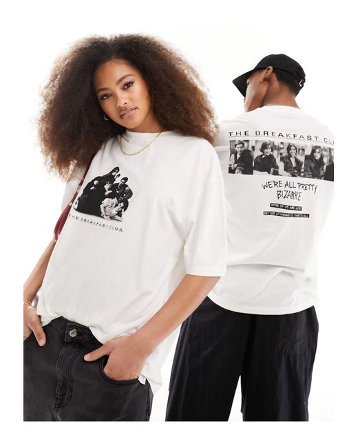 ASOS White – unisex – lizenz-t-shirt