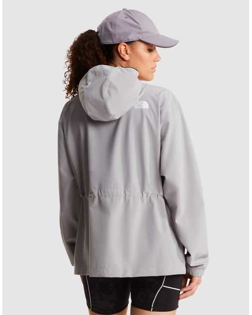 The North Face Gray W Ma Wind Jacket