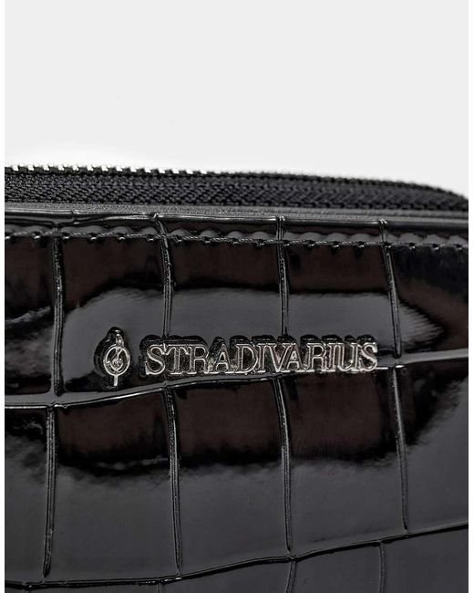 Stradivarius White Rectangular Purse