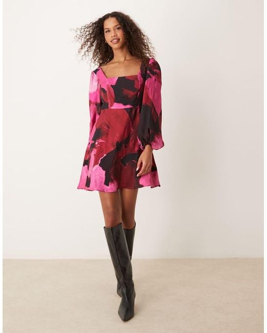 Nobody's Child Pink Loredana Mini Dress