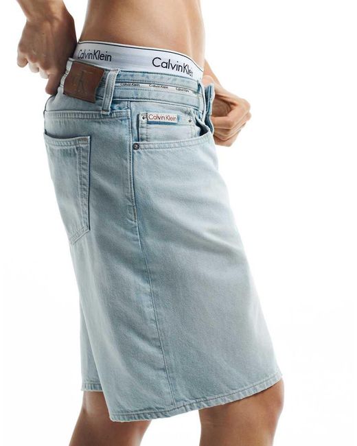 Calvin Klein Gray Bermuda Jorts
