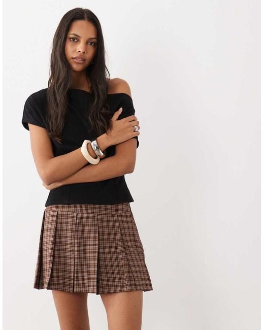 Miss Selfridge Multicolor Tailored Mini Skirt Co-ord