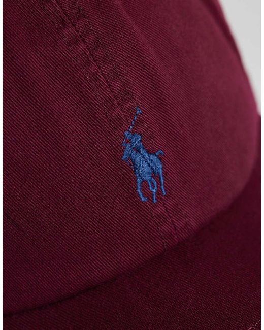 Polo Ralph Lauren Purple Icon Logo Cap
