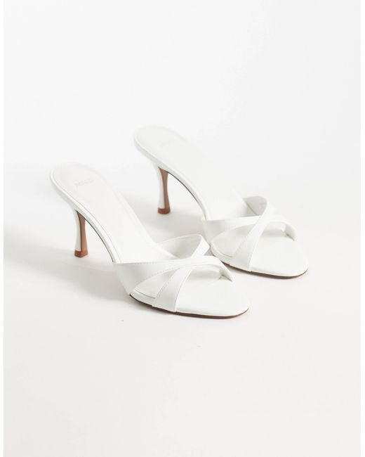 Mango White – mules
