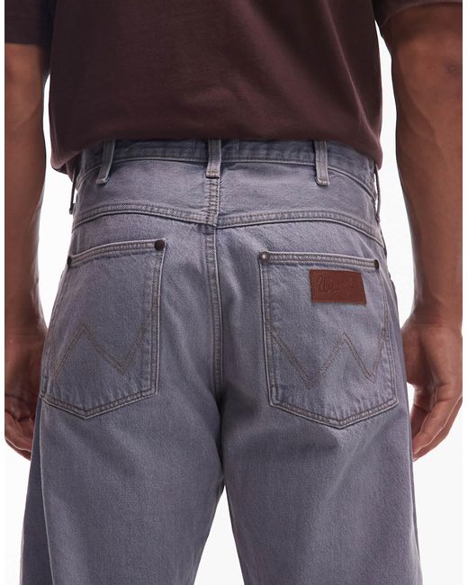 Wrangler Red Frontier Relaxed Straight Fit Jeans for men
