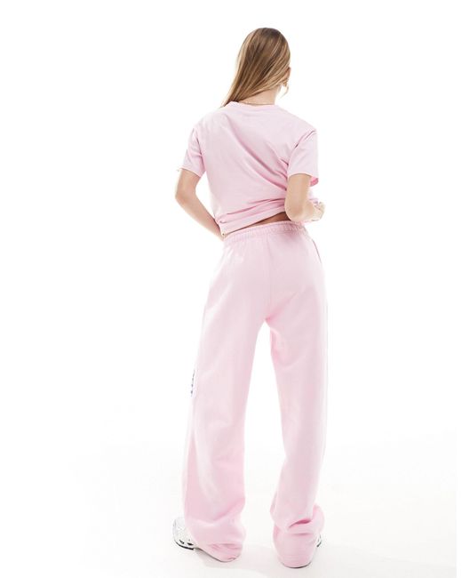 Joggers s con logo lateral Polo Ralph Lauren de color Pink