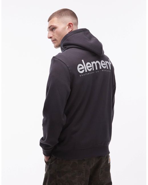 Sweat à capuche imprimé au dos Element pour homme en coloris Blue
