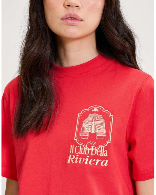 Ellesse Red Citronello Tee
