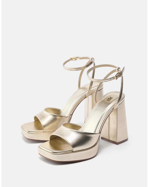 Pull&Bear White – sandaletten