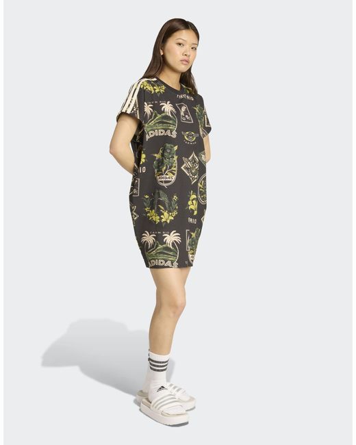 Adidas Originals Black – adidas x farm commercial – kleid