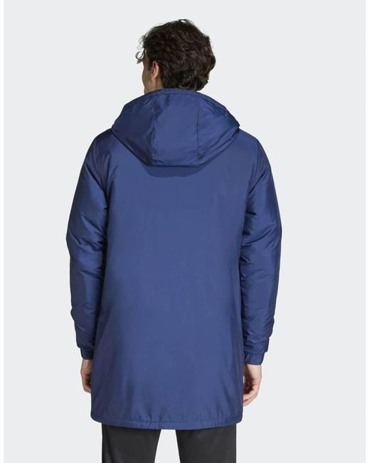 Adidas Originals Blue Entrada26 Stadium Jacket for men