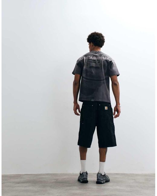 Aape By A Bathing Ape Black Aape By A Bathing Ape Oversized T-shirt for men