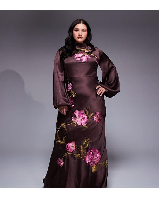 ASOS Asos Design Curve in het Purple