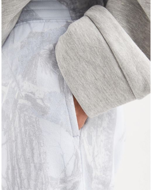 Hollister White Low Rise baggy Trackies