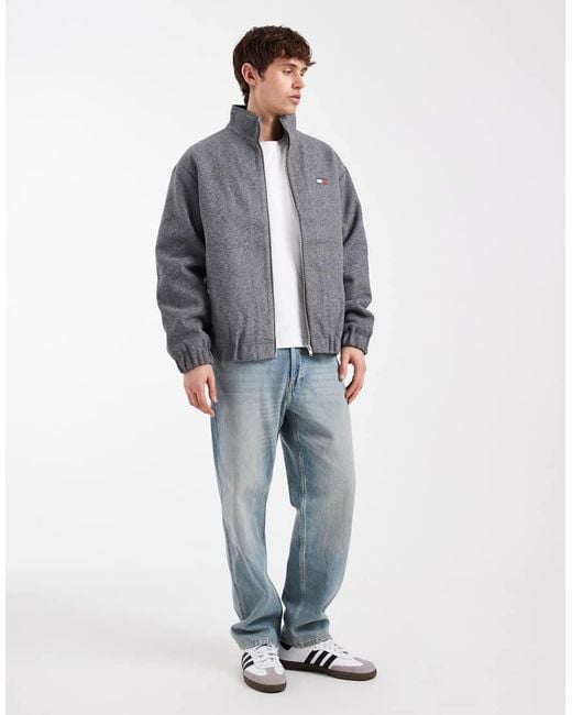Tommy Hilfiger Blue Essential Wool Padded Jacket for men