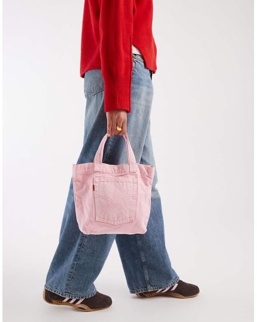 Levi's Pink Mini Back Pocket Tote Bag