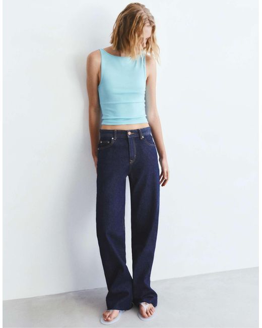 Pull&Bear Blue – tanktop