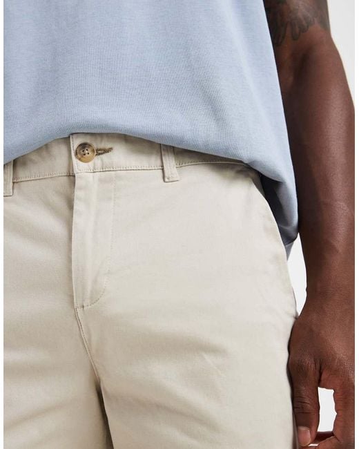Only & Sons Blue Regular Fit Chino Shorts for men