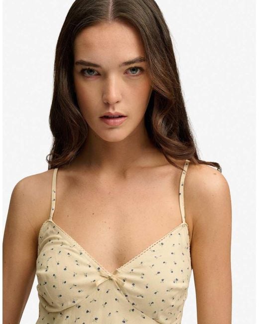 Superdry Blue Printed Cami Top