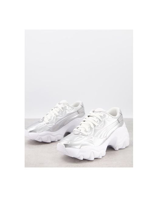 puma pulsar wedge grey